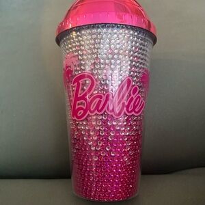 Mattel Barbie Pink Rhinestone Cup NWOT